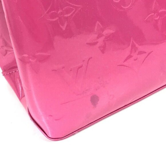 LOUIS VUITTON M24028 Monogram Vernis LV Remix Leade PM 2-Way Tote Bag Hand Bag - Picture 3 of 16